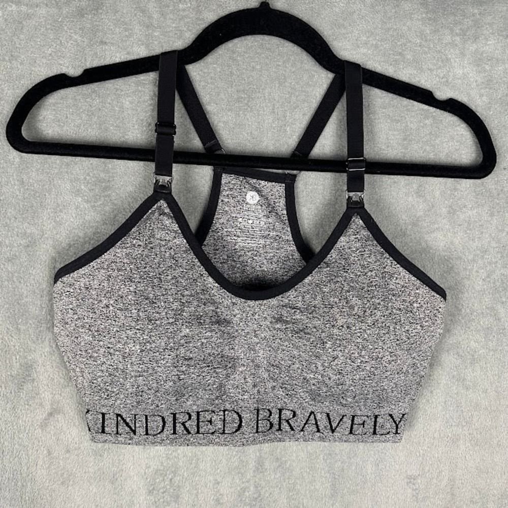 Kindred Bravely Nursing Bra Womens Large Black Simply Sublime Adjustable Comfort